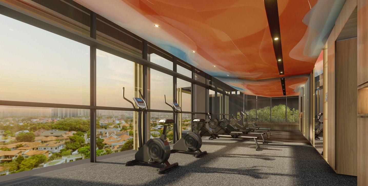 Sky Gym, level 26 (artist’s impression)